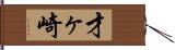 才ヶ崎 Hand Scroll