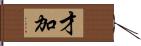 才加 Hand Scroll