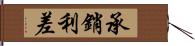 承銷利差 Hand Scroll