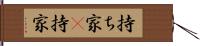 持ち家(P) Hand Scroll