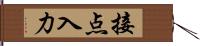 接点入力 Hand Scroll