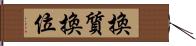 換質換位 Hand Scroll