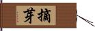 摘芽 Hand Scroll