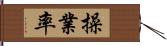 操業率 Hand Scroll