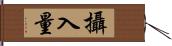 攝入量 Hand Scroll