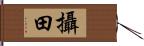 攝田 Hand Scroll