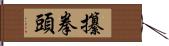 攥拳頭 Hand Scroll