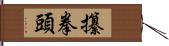 攥拳頭 Hand Scroll