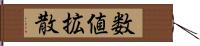 数値拡散 Hand Scroll