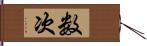 数次 Hand Scroll