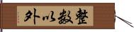 整数以外 Hand Scroll