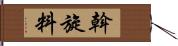 斡旋料 Hand Scroll