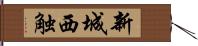 新城西触 Hand Scroll