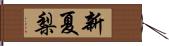 新夏梨 Hand Scroll