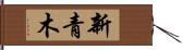 新青木 Hand Scroll