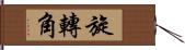 旋轉角 Hand Scroll