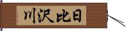 日比沢川 Hand Scroll