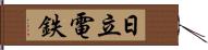日立電鉄 Hand Scroll