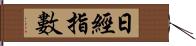 日經指數 Hand Scroll