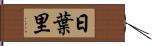 日葉里 Hand Scroll