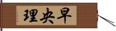 早央理 Hand Scroll