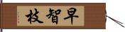 早智枝 Hand Scroll