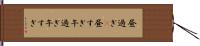 昼過ぎ(P) Hand Scroll