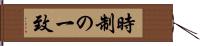 時制の一致 Hand Scroll