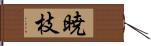 暁枝 Hand Scroll