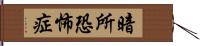 暗所恐怖症 Hand Scroll