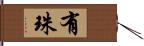 有珠 Hand Scroll