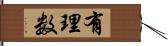 有理数 Hand Scroll