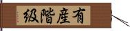 有産階級 Hand Scroll