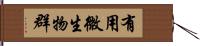 有用微生物群 Hand Scroll