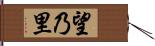 望乃里 Hand Scroll