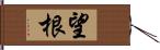 望根 Hand Scroll