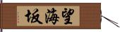 望海坂 Hand Scroll