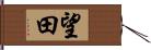 望田 Hand Scroll