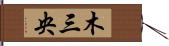 木三央 Hand Scroll