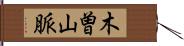 木曽山脈 Hand Scroll