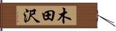木田沢 Hand Scroll