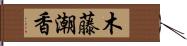 木藤潮香 Hand Scroll