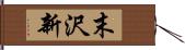 末沢新 Hand Scroll