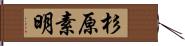 杉原素明 Hand Scroll