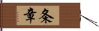 条章 Hand Scroll
