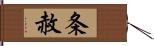 条赦 Hand Scroll