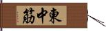 東中筋 Hand Scroll