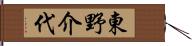 東野介代 Hand Scroll