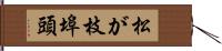 松が枝埠頭 Hand Scroll