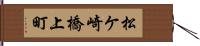 松ケ崎橋上町 Hand Scroll